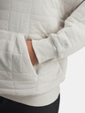 Under Armour Dámska mikina Under Armour Unstoppable Flc Txtr Hoodie-WHT