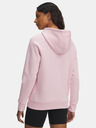 Under Armour Dámska mikina Under Armour UA Rival Flc Shimmer Hdy-PNK