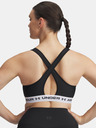 Under Armour Dámska podprsenka Under Armour Crossback Mid Bra-BLK