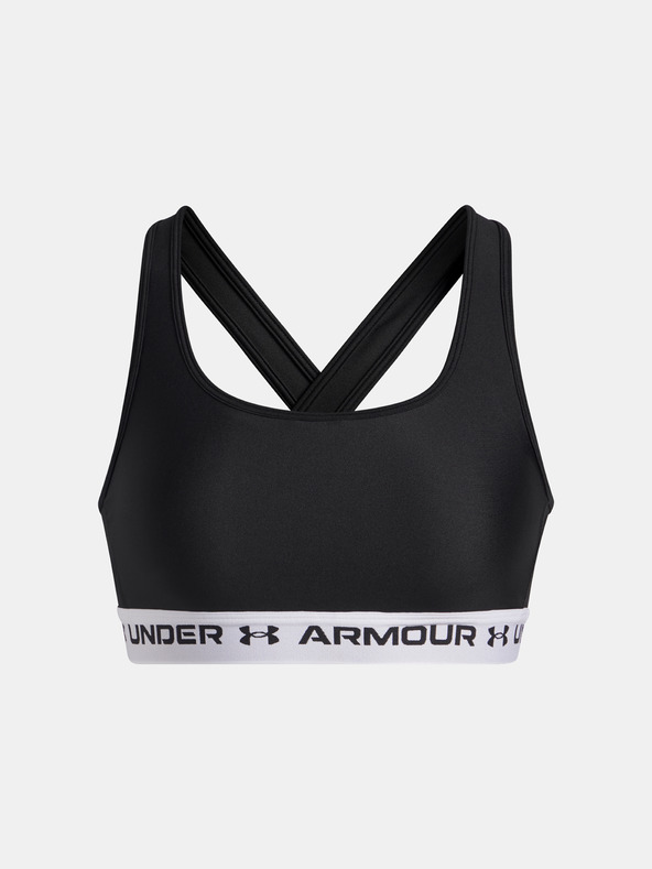 Under Armour Dámska podprsenka Under Armour Crossback Mid Bra-BLK