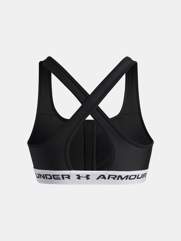 Under Armour Dámska podprsenka Under Armour Crossback Mid Bra-BLK