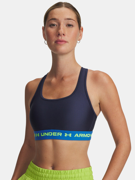 Under Armour Dámska podprsenka Under Armour Crossback Mid Bra-BLU
