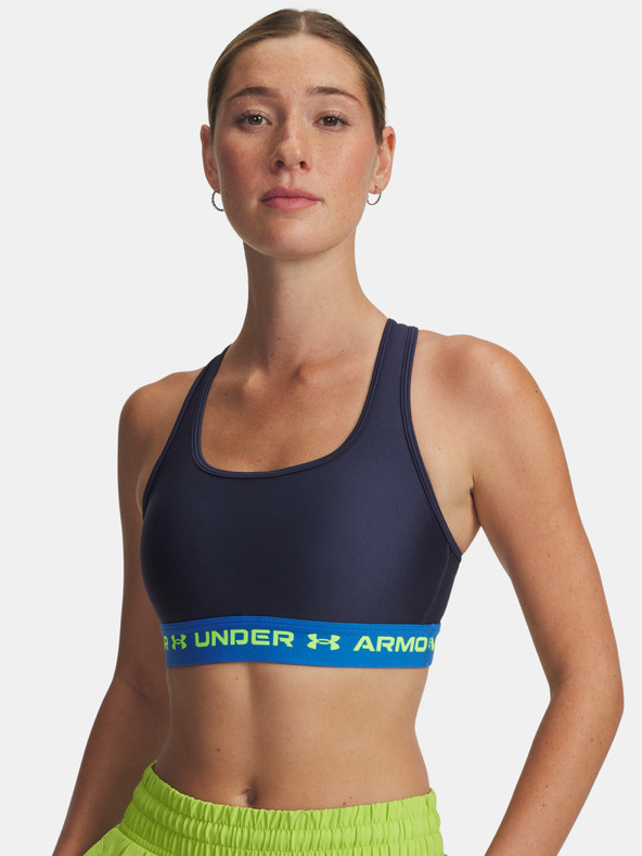 Under Armour Dámska podprsenka Under Armour Crossback Mid Bra-BLU