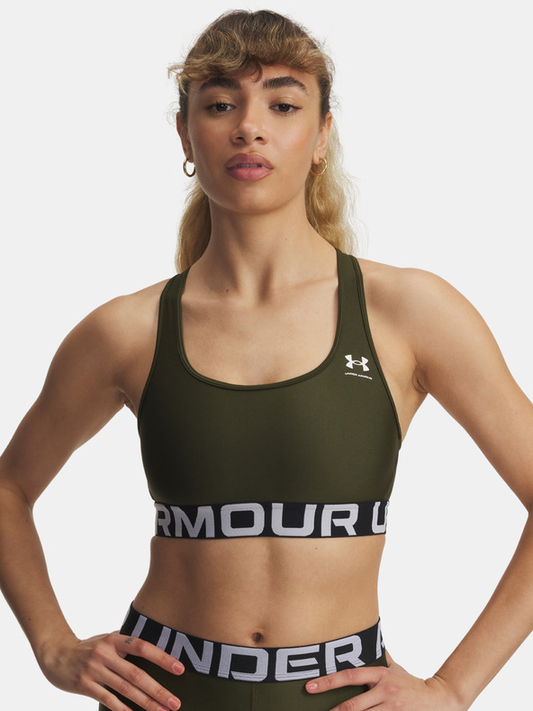 Under Armour Dámska podprsenka Under Armour UA HG Mid Branded-GRN