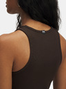 Under Armour Dámske tielko Under Armour UA Rival Rib Tank-BRN