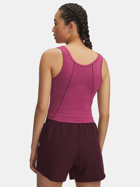 Under Armour Dámske tielko Under Armour UA Vanish Seamless Tank-RED
