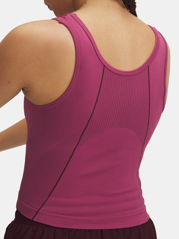 Under Armour Dámske tielko Under Armour UA Vanish Seamless Tank-RED