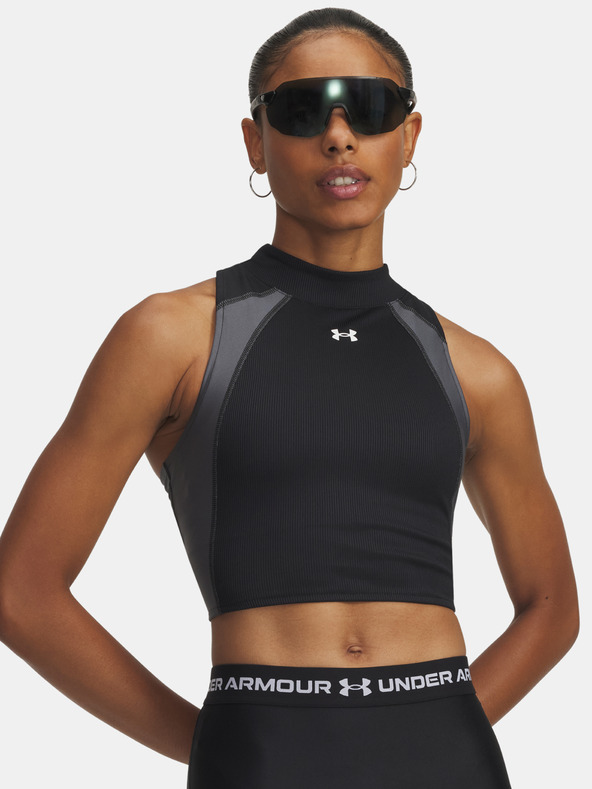 Under Armour Dámske tielko Under Armour UA HG Rib Tank-BLK