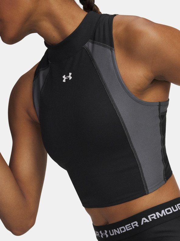 Under Armour Dámske tielko Under Armour UA HG Rib Tank-BLK