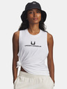 Under Armour Dámske tielko Under Armour UA Varsity U Tank-WHT