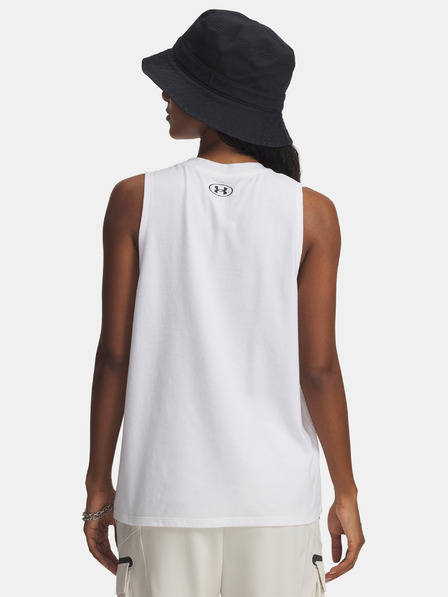 Under Armour Dámske tielko Under Armour UA Varsity U Tank-WHT
