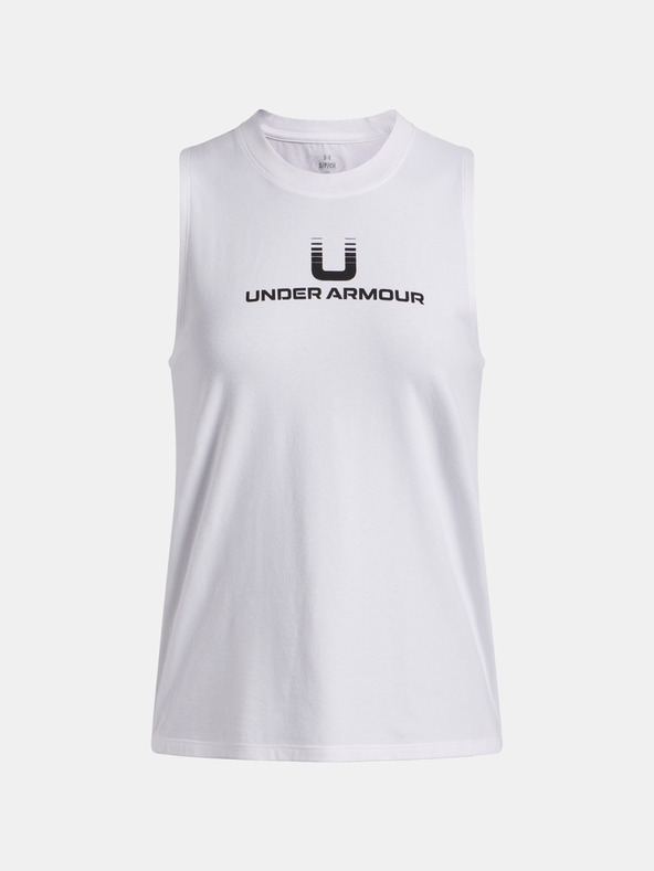 Under Armour Dámske tielko Under Armour UA Varsity U Tank-WHT