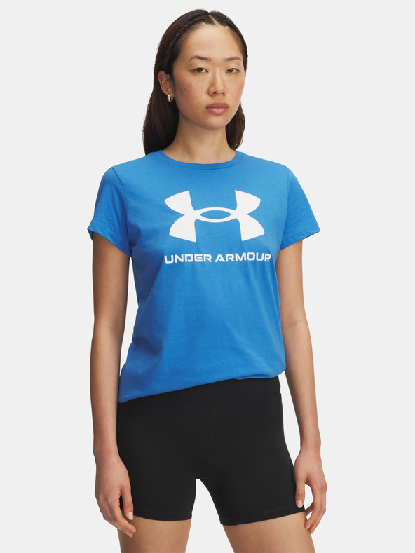 Under Armour Dámske tričko Under Armour UA Logo SS-BLU