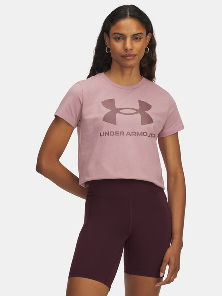 Under Armour Dámske tričko Under Armour UA Logo SS-PNK