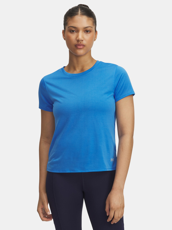 Under Armour Dámske tričko Under Armour UA Launch Shortsleeve-BLU