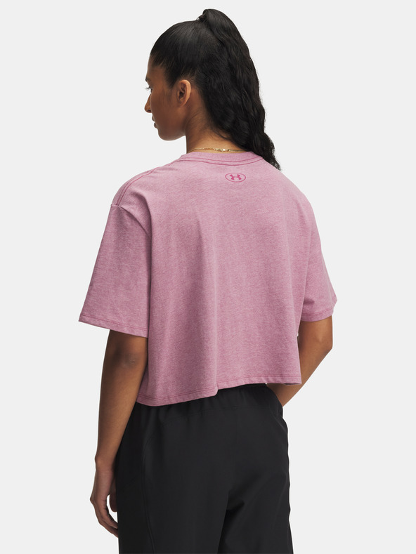 Under Armour Dámske tričko Under Armour UA Rival SS-PNK