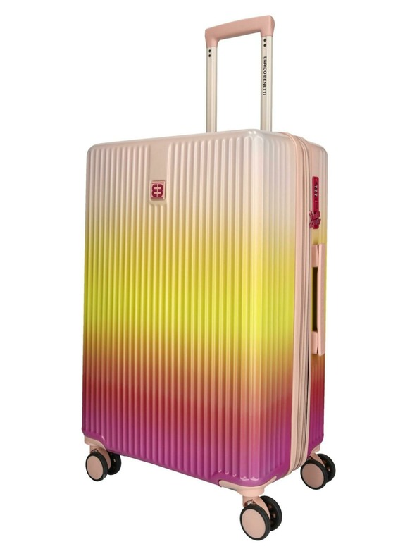 Enrico Benetti Cestovný kufor Enrico Benetti Havana M Fuchsia