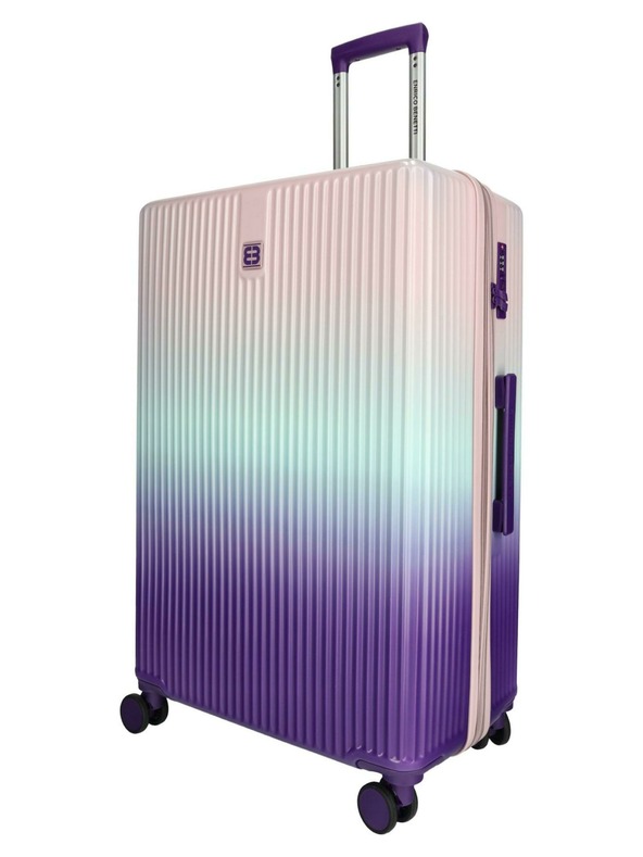 Enrico Benetti Cestovný kufor Enrico Benetti Havana L Fialový