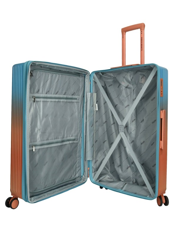 Enrico Benetti Cestovný kufor Enrico Benetti Havana L Salmon