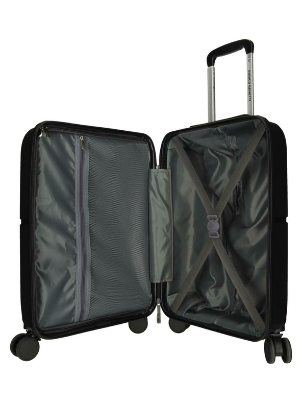 Enrico Benetti Cestovný kufor Enrico Benetti Tokyo 21003 Čierny