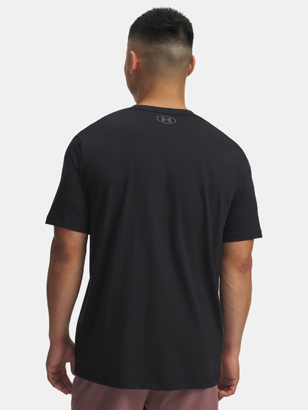 Under Armour Pánske tričko Under Armour UA Pjt Rck Simple Branded SS-BLK