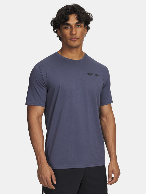 Under Armour Pánske tričko Under Armour Pjt Rck Q3 SS-GRY