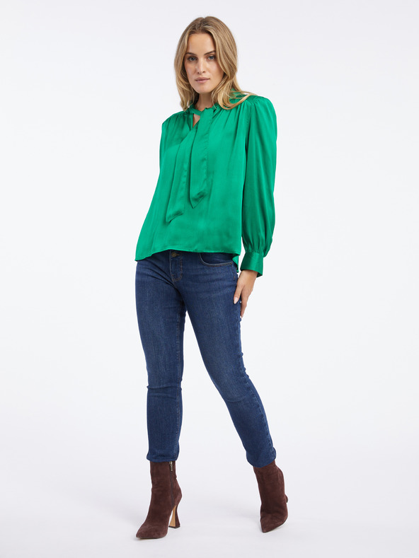 Orsay Zelená dámska blúzka ORSAY