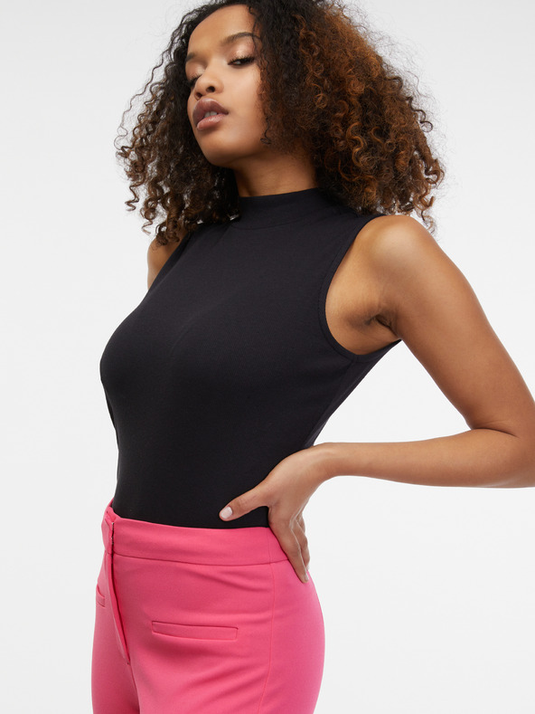 Orsay Ružové dámske skrátené nohavice ORSAY