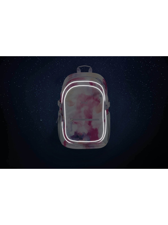 BAAGL  Ružová školská súprava - batoh, peračník, taška Baagl Core Painting