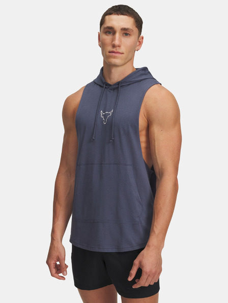 Under Armour Pánska mikina Under Armour Pjt Rck Q3PO SL Hoodie-GRY