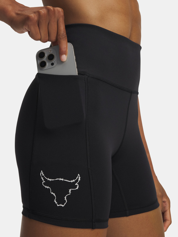 Under Armour Dámske kraťasy Under Armour Pjt Rck Middie Short-BLK