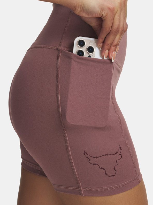 Under Armour Dámske kraťasy Under Armour Pjt Rck Middie Short-BRN