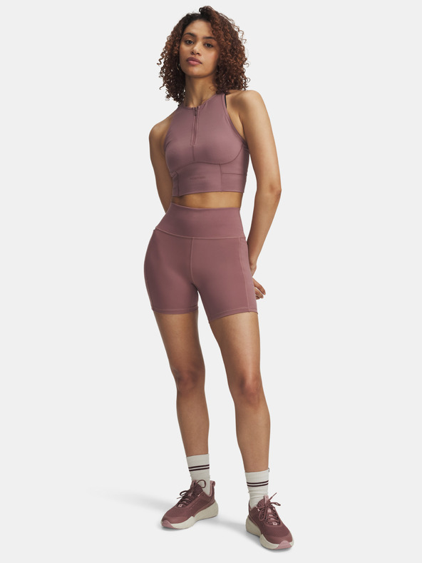 Under Armour Dámske kraťasy Under Armour Pjt Rck Middie Short-BRN