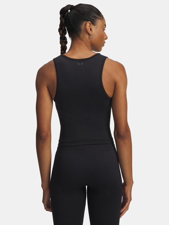 Under Armour Dámske tielko Under Armour Pjt Rock Seamless Tank-BLK