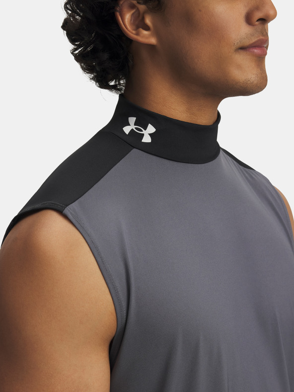 Under Armour Pánske tielko Under Armour UA HG Wordmark SL-GRY