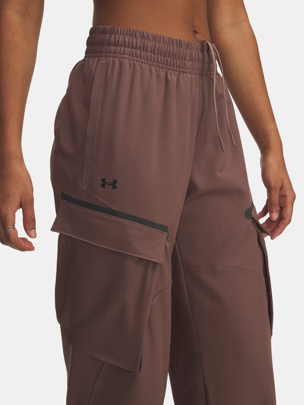 Under Armour Dámske športové nohavice Under Armour UA Unstoppable Cargo Pants-BRN