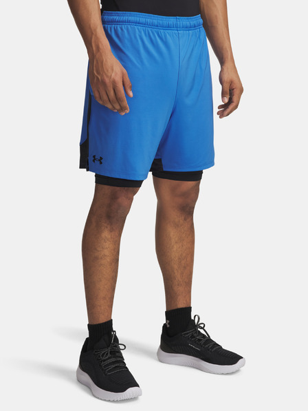 Under Armour Pánske kraťasy Under Armour UA Tech Vent 2in1 Short-BLU