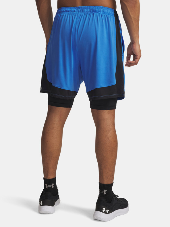 Under Armour Pánske kraťasy Under Armour UA Tech Vent 2in1 Short-BLU