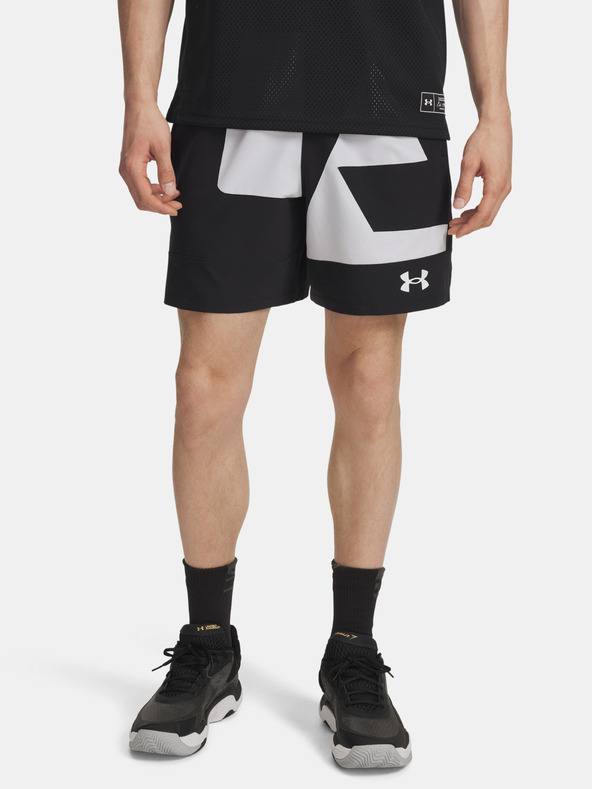 Under Armour Pánske kraťasy Under Armour UA M Zone 7in Wvn Short Grphc-BLK