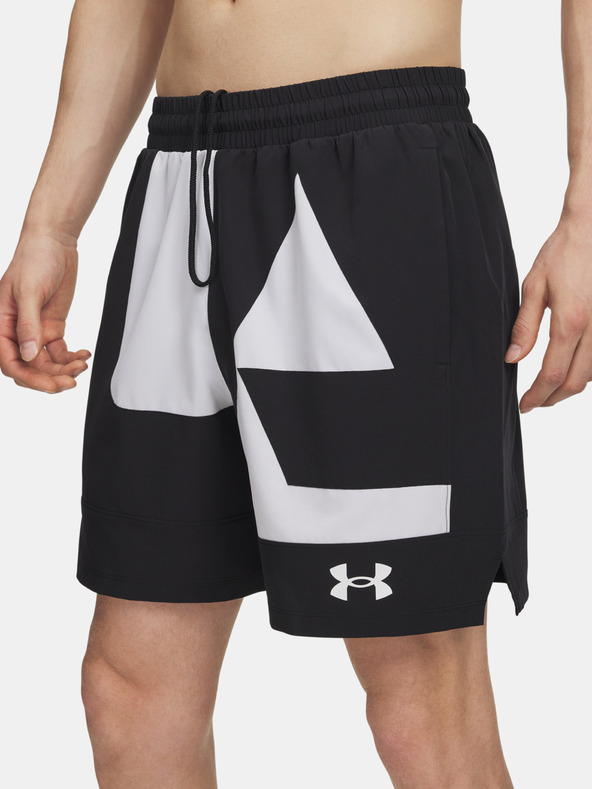 Under Armour Pánske kraťasy Under Armour UA M Zone 7in Wvn Short Grphc-BLK