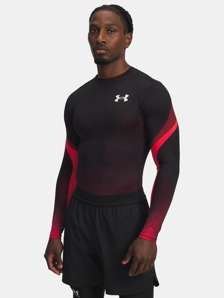 Under Armour Pánske tričko Under Armour UA Heatgear Sub Crew LS-RED