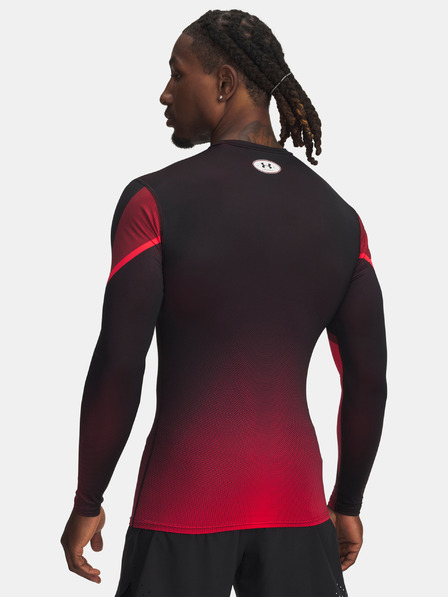 Under Armour Pánske tričko Under Armour UA Heatgear Sub Crew LS-RED