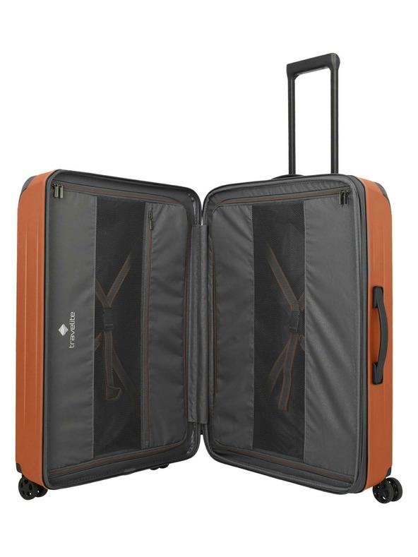 Travelite Cestovný kufor Travelite Dynamiic L exp Copper