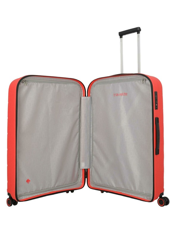 Travelite Cestovný kufor Travelite Burano L Raspberry