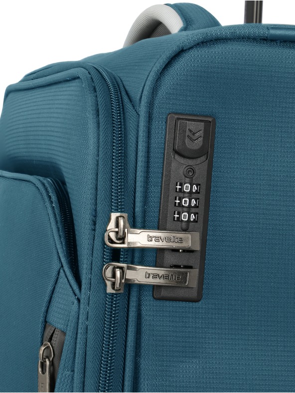 Travelite Cestovný kufor Travelite Jetpack Max 4 Cabin Petrol