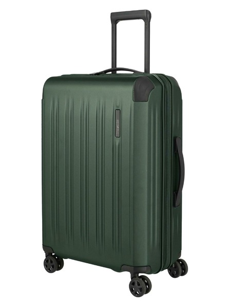 Travelite Cestovný kufor Travelite Dynamiic M exp Green