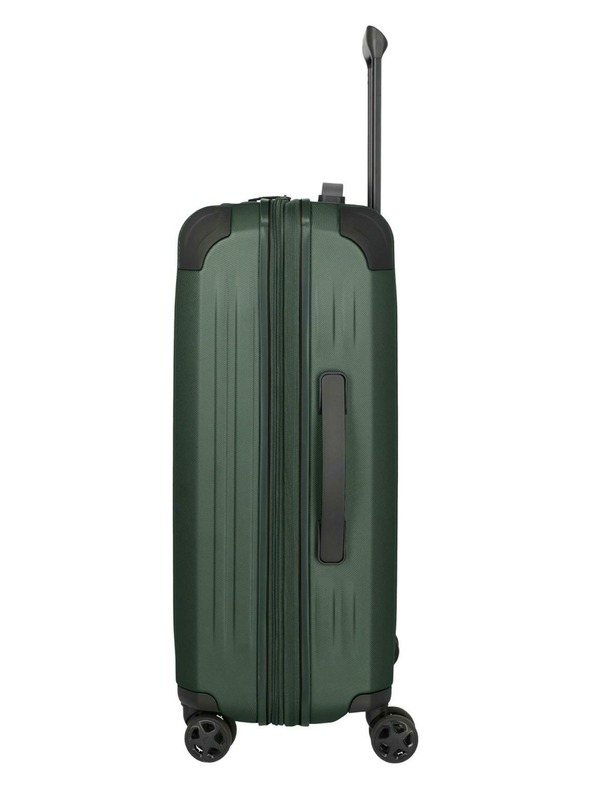 Travelite Cestovný kufor Travelite Dynamiic M exp Green
