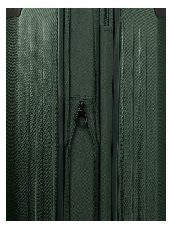 Travelite Cestovný kufor Travelite Dynamiic M exp Green