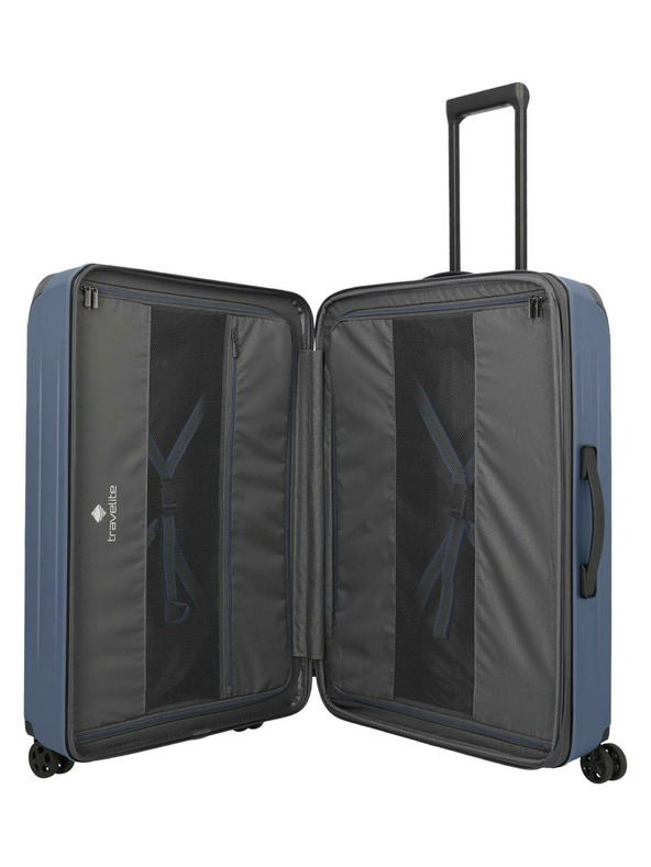 Travelite Cestovný kufor Travelite Dynamiic L exp Denim blue