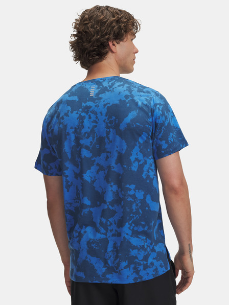 Under Armour Pánske tričko Under Armour UA Launch Printed SS-BLU